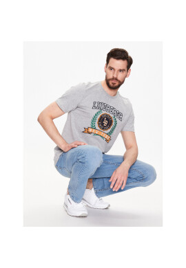 Lindbergh Тишърт 30-420129 Сив Regular Fit - Pepit.bg