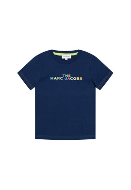 Little Marc Jacobs Тишърт W25467 S Тъмносин Regular Fit - Pepit.bg