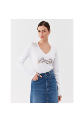 Liu Jo Блуза MF3269 J5923 Бял Regular Fit - Pepit.bg