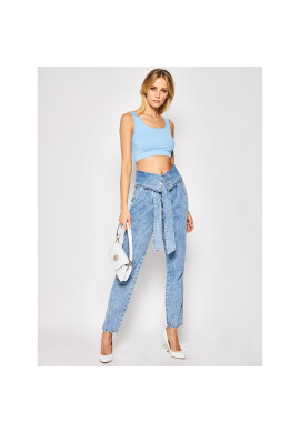 Liu Jo Дънки тип Boyfriend UA0129 D4461 Син Regular Fit - Pepit.bg