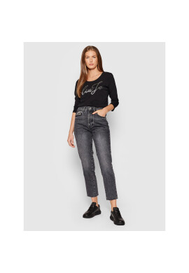 Liu Jo Дънки UF1084 D4265 Черен Mom Fit - Pepit.bg