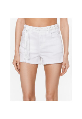 Liu Jo Дънкови шорти WA3229 T4033 Бял Regular Fit - Pepit.bg