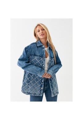 Liu Jo Дънково яке UF3087 D4804 Син Relaxed Fit - Pepit.bg