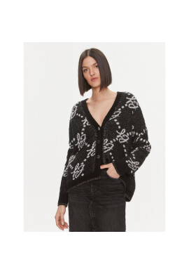Liu Jo Кардиган MF3226 26054 Черен Regular Fit - Pepit.bg
