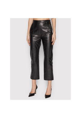 Liu Jo Кожени панталони CA2002 P0336 Черен Regular Fit - Pepit.bg