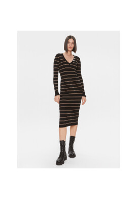 Liu Jo Плетена рокля MF3003 MS99E Черен Slim Fit - Pepit.bg