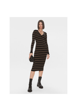 Liu Jo Плетена рокля MF3003 MS99E Черен Slim Fit - Pepit.bg