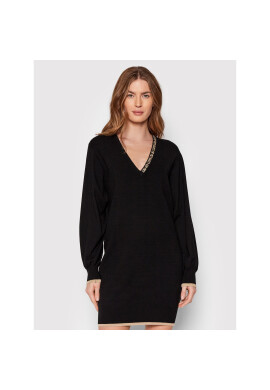 Liu Jo Плетена рокля CA2265 MS99E Черен Regular Fit - Pepit.bg