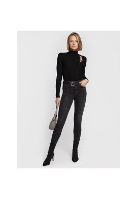 Liu Jo Поло CF2175 MS99E Черен Slim Fit - Pepit.bg