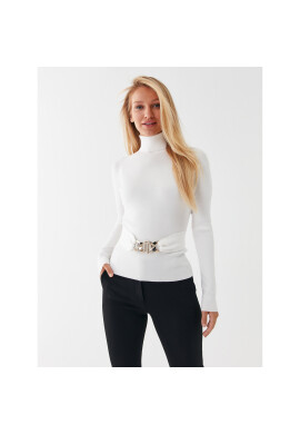 Liu Jo Поло CF3050 MS99E Бял Slim Fit - Pepit.bg