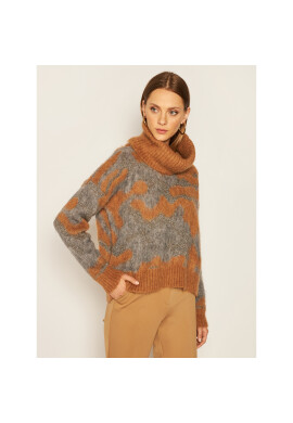 Liu Jo Поло MF0159 MA75I Кафяв Regular Fit - Pepit.bg