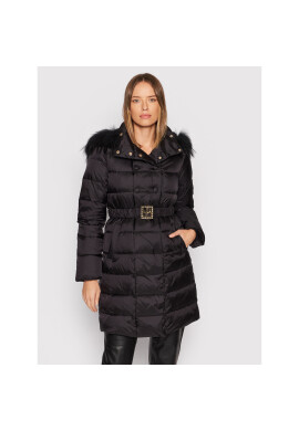 Liu Jo Пухено яке WF1074 T4573 Черен Regular Fit - Pepit.bg