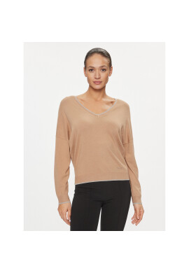 Liu Jo Пуловер MF3392 MS49I Кафяв Regular Fit - Pepit.bg