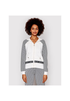 Liu Jo Sport Кардиган TA2256 MA16M Бял Regular Fit - Pepit.bg