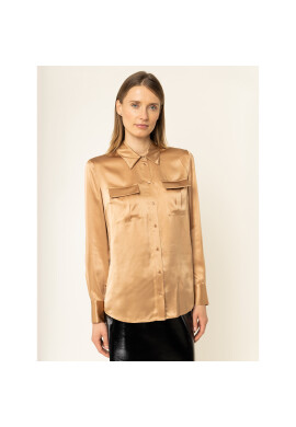 Liu Jo Риза C69189 T5709 Кафяв Regular Fit - Pepit.bg