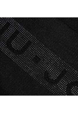 Liu Jo Шал Sciarpa Logo Strass 3F1012 M0300 Черен - Pepit.bg