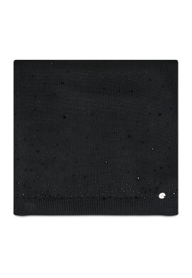 Liu Jo Шал Sciarpa Logo Strass 3F1016 M0300 Черен - Pepit.bg