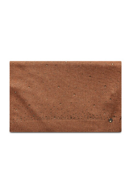 Liu Jo Шал Sciarpa Logo Strass 3F1016 M0300 Кафяв - Pepit.bg