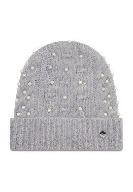 Liu Jo Шапка Beanie Con Perle 3F1024 M0300 Сив - Pepit.bg