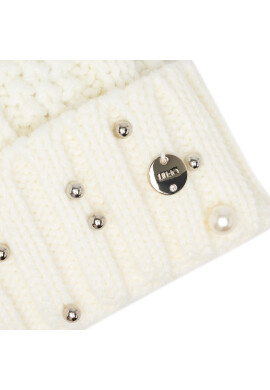 Liu Jo Шапка Cappello Con Applica 2F3065 M0300 Бял - Pepit.bg