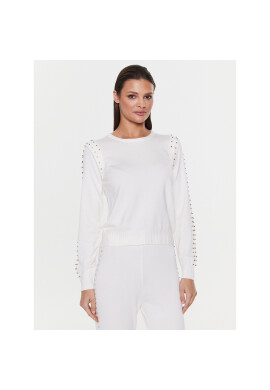 Liu Jo Sport Пуловер TA3055 MS49I Бял Regular Fit - Pepit.bg
