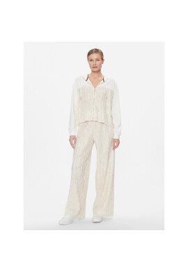 Liu Jo Sport Текстилни панталони TA4032 JS579 Бежов Wide Fit - Pepit.bg