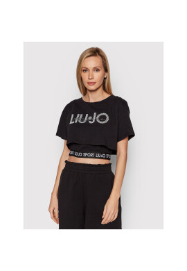 Liu Jo Sport Тишърт TA2085 JS923 Черен Regular Fit - Pepit.bg