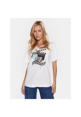 Liu Jo Sport Тишърт TA3188 JS923 Бял Regular Fit - Pepit.bg