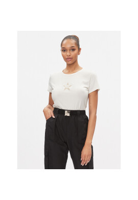 Liu Jo Sport Тишърт TA4136 JS003 Бял Regular Fit - Pepit.bg