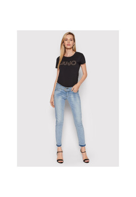 Liu Jo Тишърт 5A2044 J5003 Черен Regular Fit - Pepit.bg