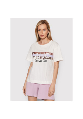 Liu Jo Тишърт 5A2045 JS923 Бял Regular Fit - Pepit.bg