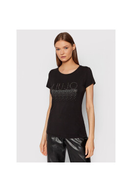 Liu Jo Тишърт 5F1031 J7905 Черен Regular Fit - Pepit.bg