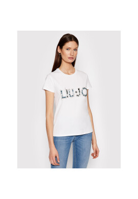 Liu Jo Тишърт CA1174 J5003 Бял Regular Fit - Pepit.bg