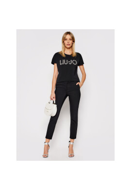 Liu Jo Тишърт CA1236 J9135 Черен Regular Fit - Pepit.bg