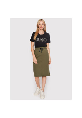 Liu Jo Тишърт CA2300 JS003 Черен Regular Fit - Pepit.bg