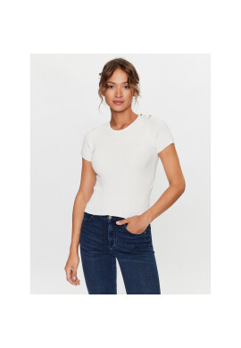 Liu Jo Тишърт CF3204 MS99E Бял Slim Fit - Pepit.bg