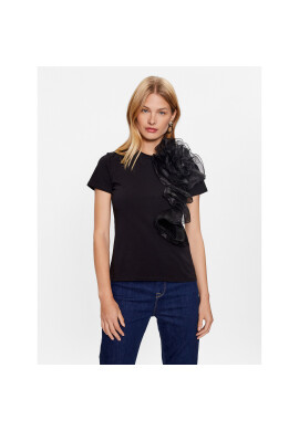 Liu Jo Тишърт CF3373 J5003 Черен Regular Fit - Pepit.bg