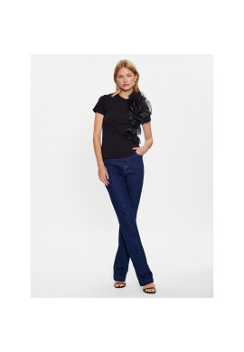 Liu Jo Тишърт CF3373 J5003 Черен Regular Fit - Pepit.bg