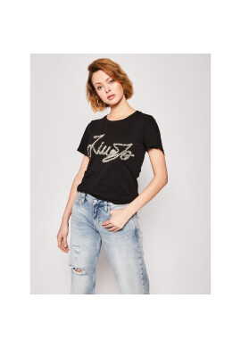 Liu Jo Тишърт IA0067 J5003 Черен Regular Fit - Pepit.bg