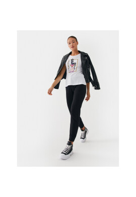 Liu Jo Тишърт MF3272 J6409 Бял Regular Fit - Pepit.bg