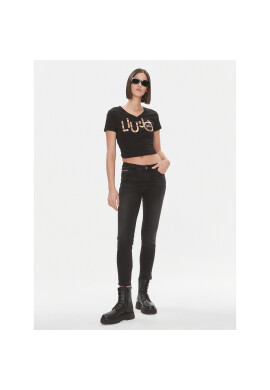 Liu Jo Тишърт MF3338 JS923 Черен Regular Fit - Pepit.bg