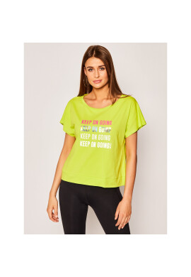 Liu Jo Sport Тишърт TA0012 J5003 Жълт Regular Fit - Pepit.bg