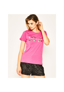 Liu Jo Sport Тишърт TA0023 J5003 Розов Regular Fit - Pepit.bg