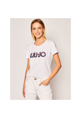 Liu Jo Sport Тишърт TA0108 J5003 Бял Regular Fit - Pepit.bg