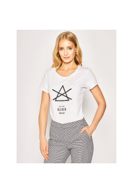 Liu Jo Sport Тишърт TA0112 J5003 Бял Regular Fit - Pepit.bg