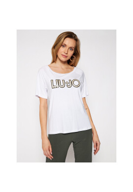 Liu Jo Sport Тишърт TA1012 J7905 Бял Regular Fit - Pepit.bg
