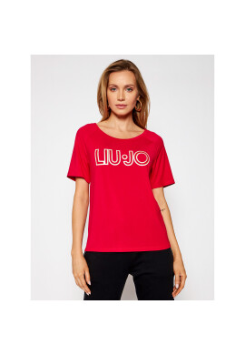 Liu Jo Sport Тишърт TA1012 J7905 Червен Regular Fit - Pepit.bg
