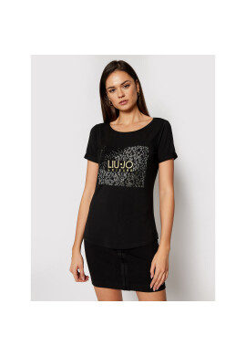 Liu Jo Тишърт TA1151 J7905 Черен Regular Fit - Pepit.bg