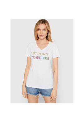 Liu Jo Sport Тишърт TA1212 J5972 Бял Regular Fit - Pepit.bg