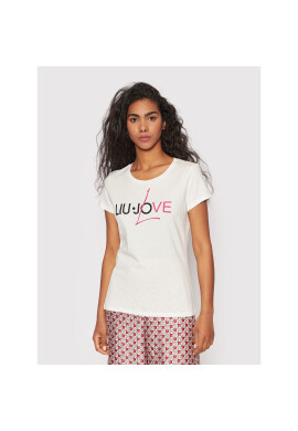 Liu Jo Sport Тишърт TA2210 J6040 Бял Regular Fit - Pepit.bg